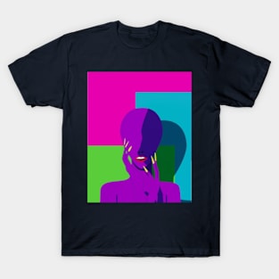 click without face T-Shirt